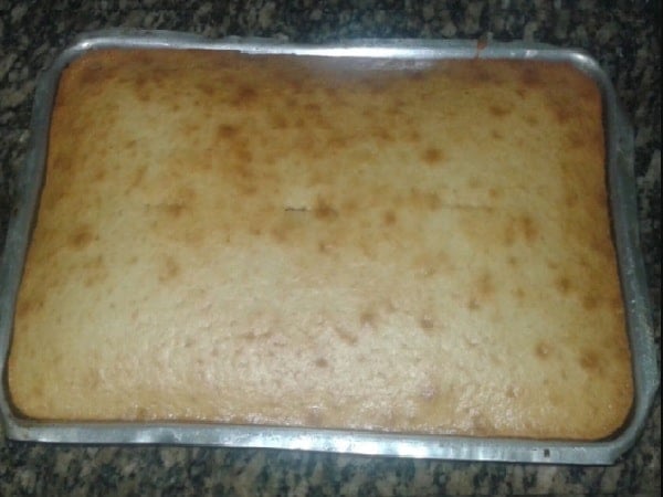 Bolo de Abacaxi Simples