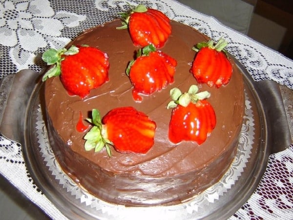 Bolo de Chocolate Suíço