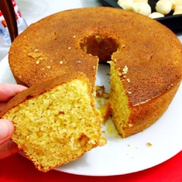 Bolo de Liquidificador Fofinho