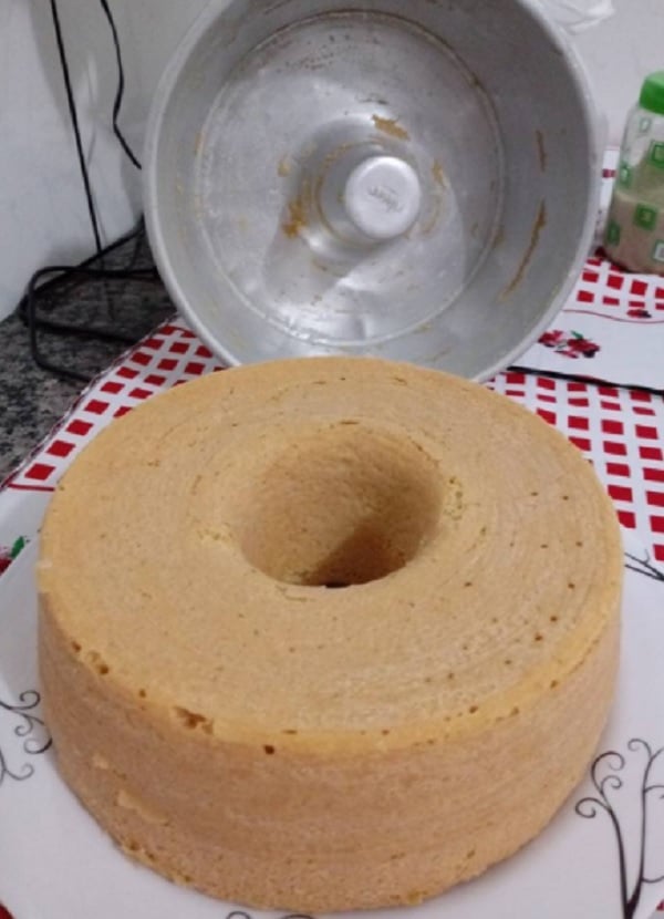 Bolo (Sem Óleo, Leite ou Margarina)