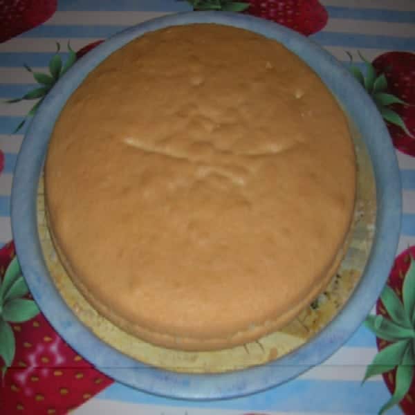 Massa de Pão de Ló Simples