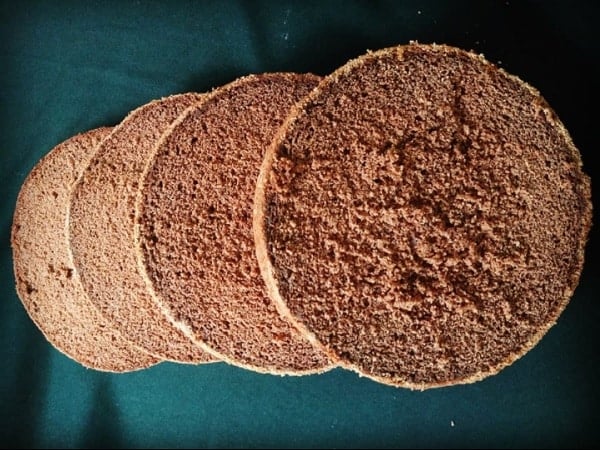 Pão de Ló de Chocolate