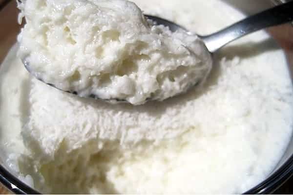 Mousse de Coco com Leite Condensado