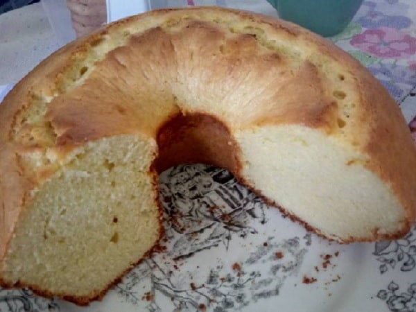 Bolo de Iogurte Natural de Liquidificador
