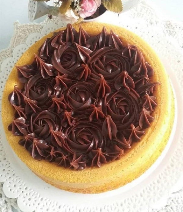 Bolo Piscina de Cenoura com Chocolate