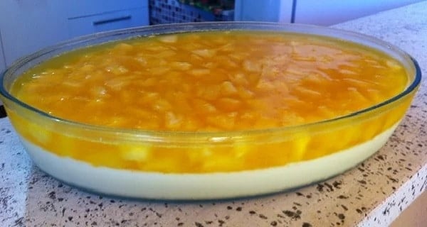 Sobremesa de Abacaxi com Leite Condensado