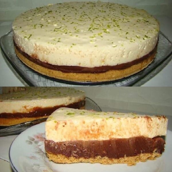 Torta de Limão com Chocolate