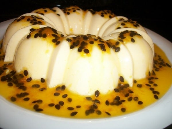 Pudim de Geladeira de Maracujá