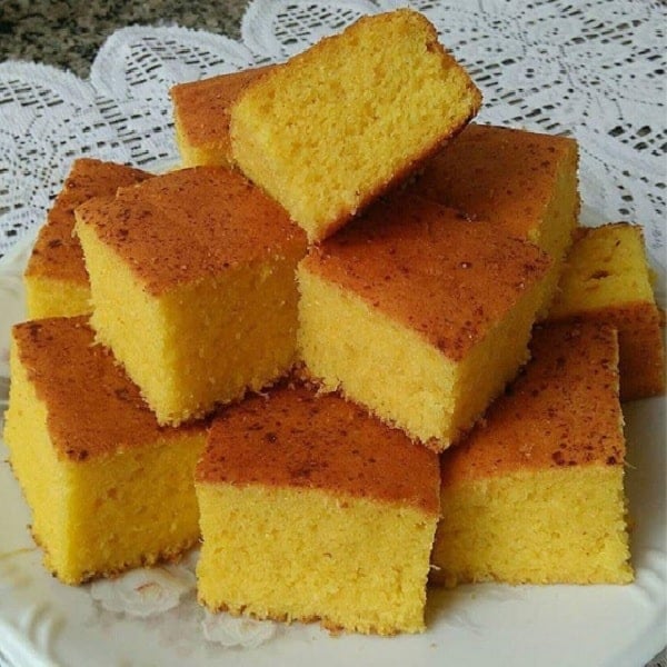 Bolo de Milho Simples