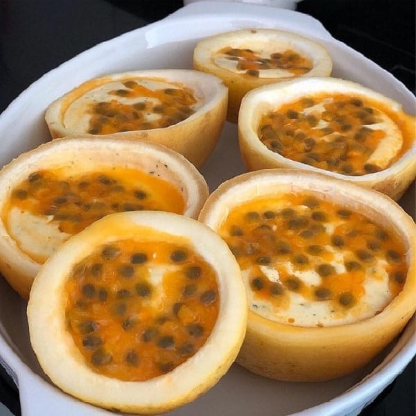 Mousse de Maracujá na Casquinha