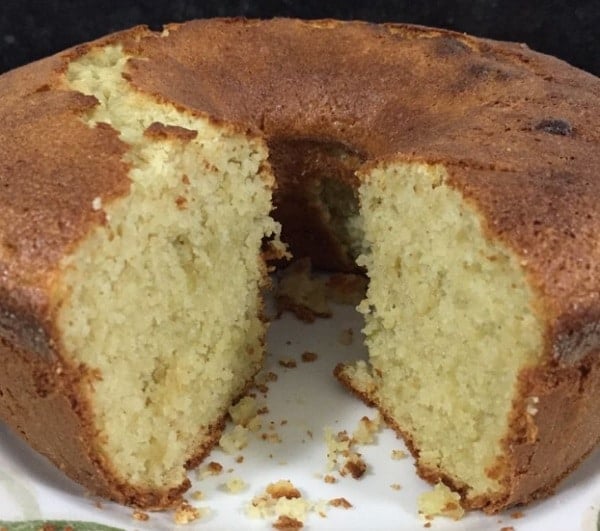 Bolo de Batata Doce