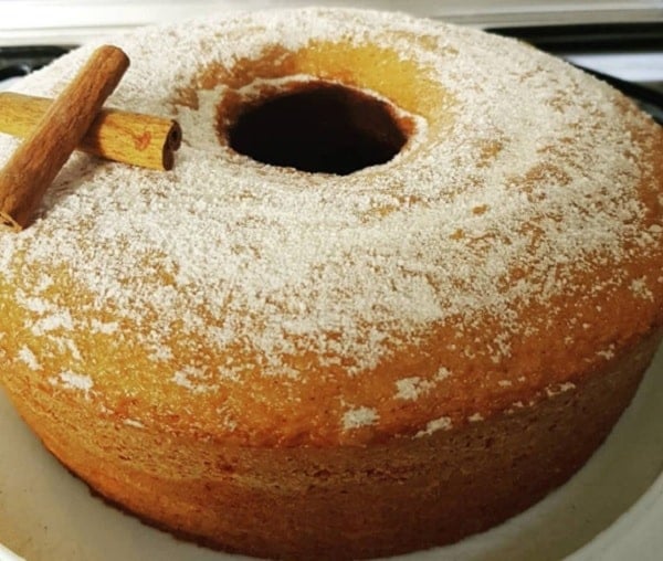 Bolo de Canela Simples