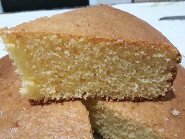 Bolo de Fubá Simples