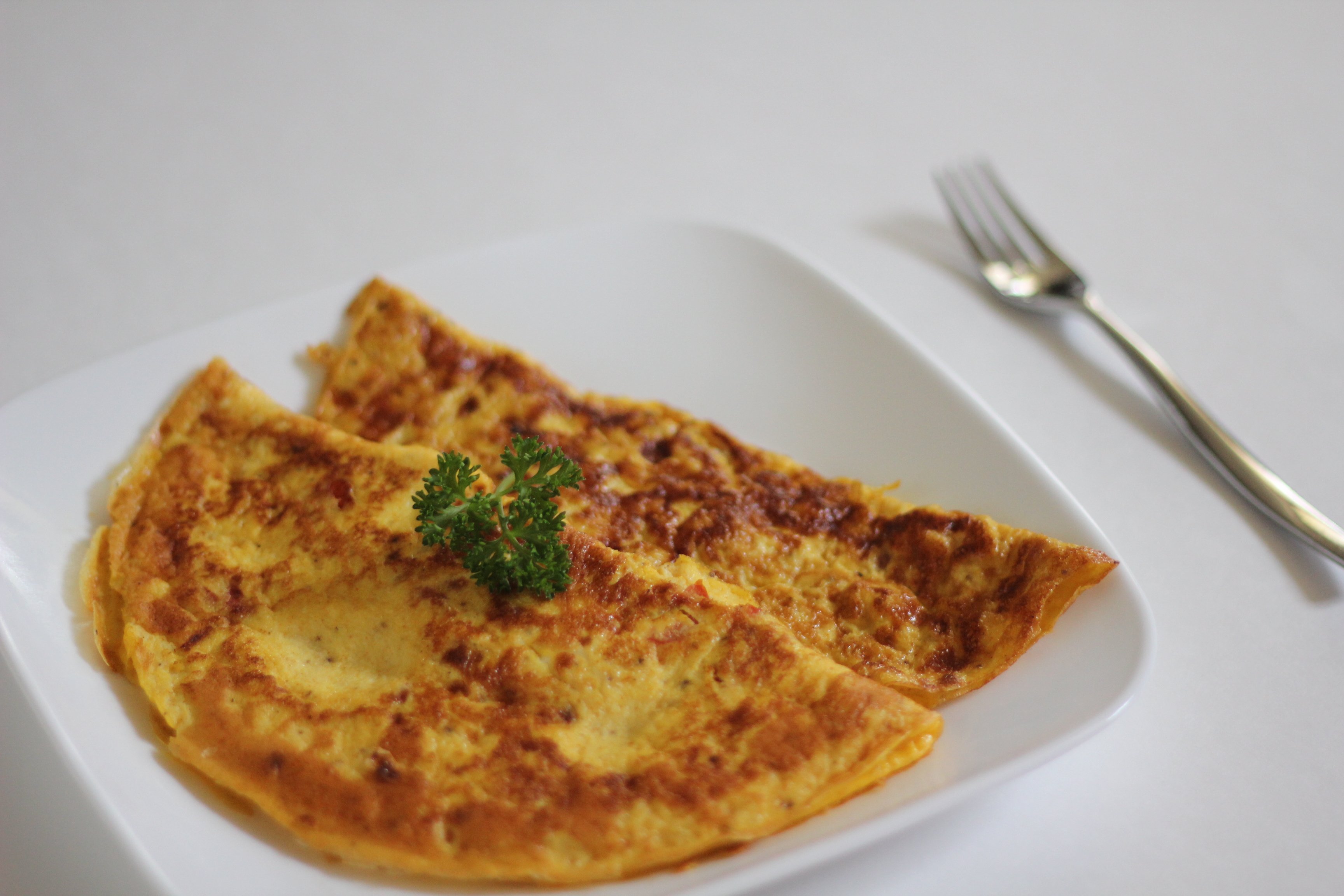 Receita de Omelete simples
