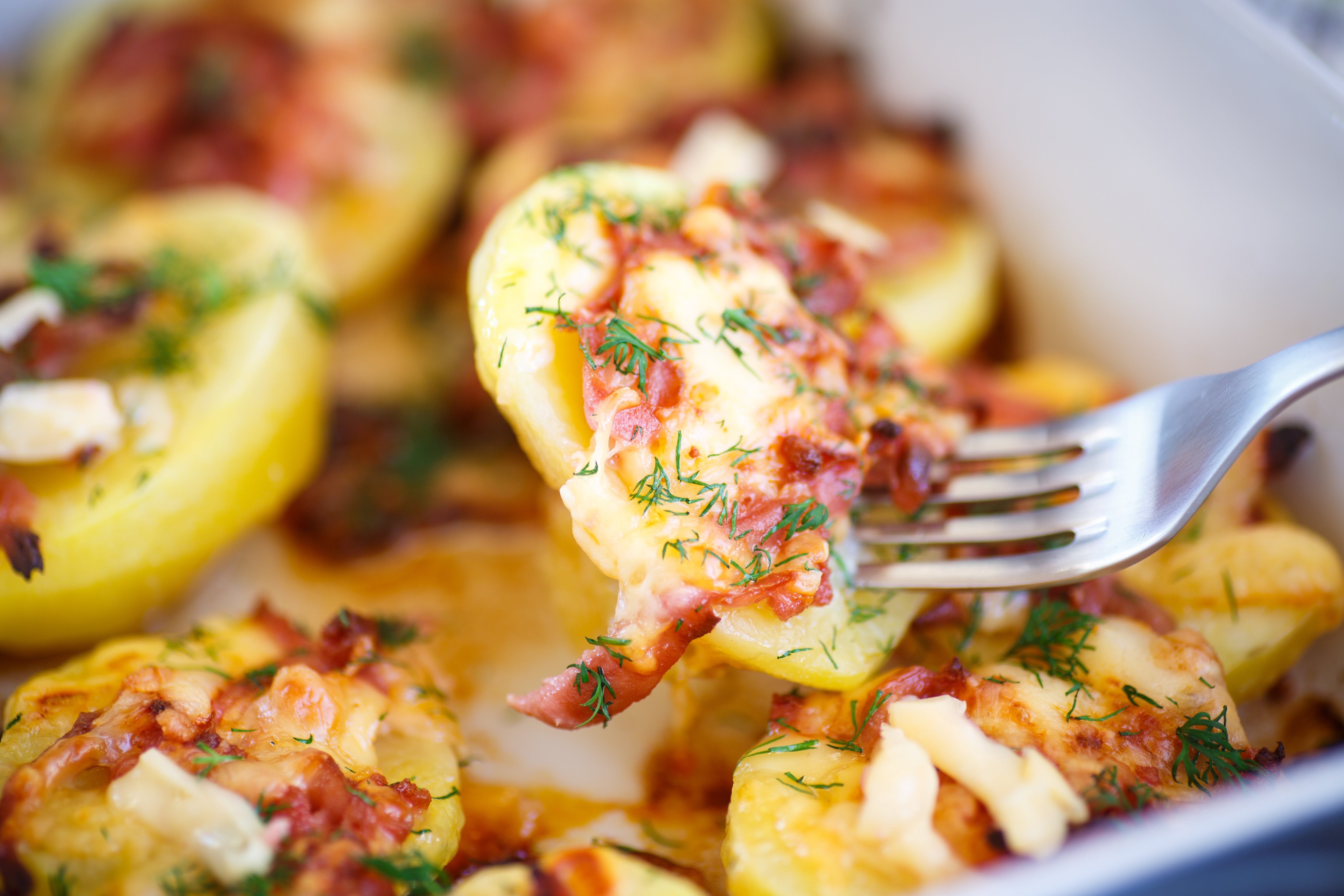 Batata ao Murro com Bacon