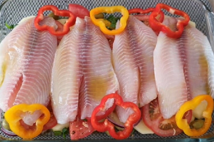Filé de Tilápia no Forno