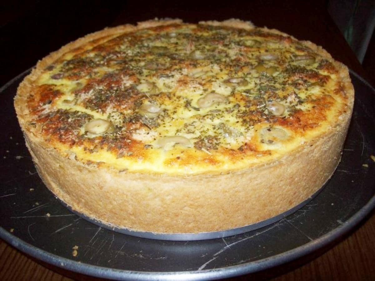 Quiche de frango muito fácil de fazer e delicioso confira hoje mesmo
