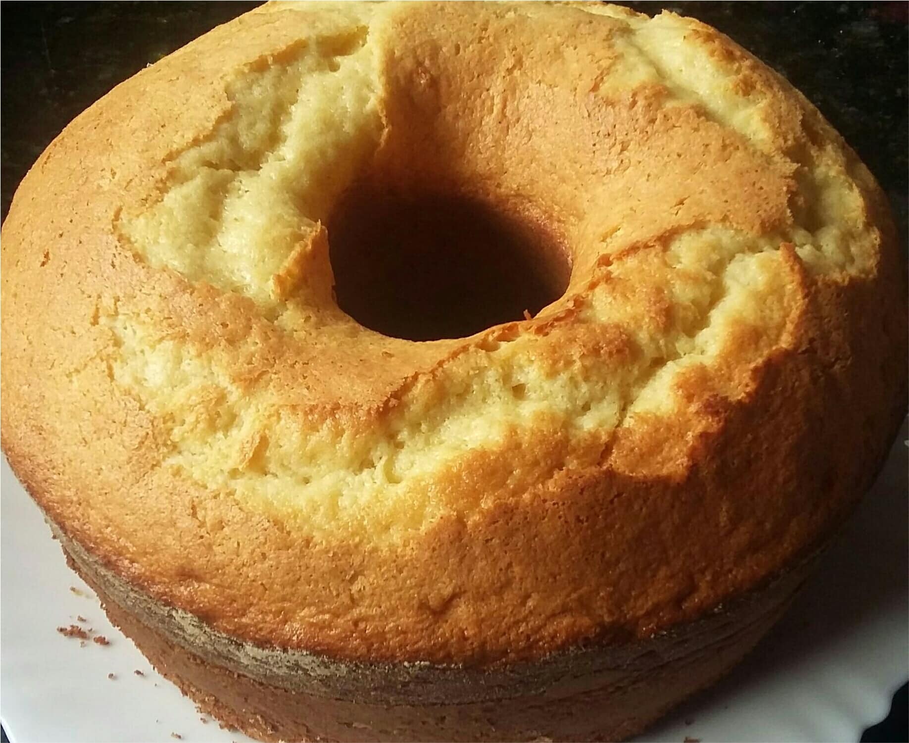 Bolo caseiro da vovó fofinho e delicioso para acompanhar uma xícara de café ou chá