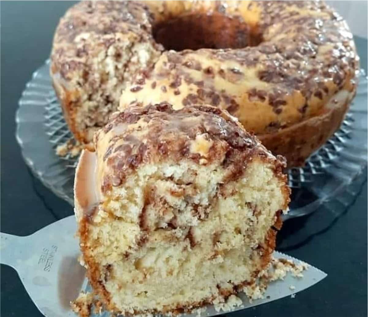 Bolo formigueiro igual vovó fazia muito fácil e delicioso para seu café da tarde