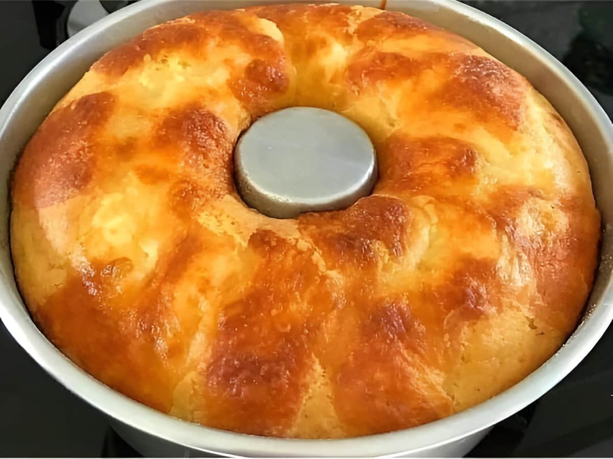 Bolo de fubá caipira iguais os servidos em hotel fazenda uma delícia