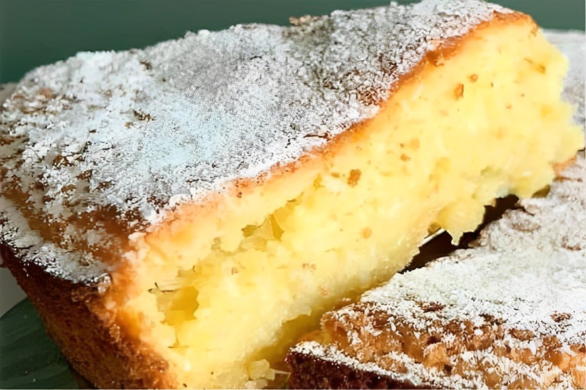 Bolo de mandioca cremoso da fazenda todo feito no liquidificador