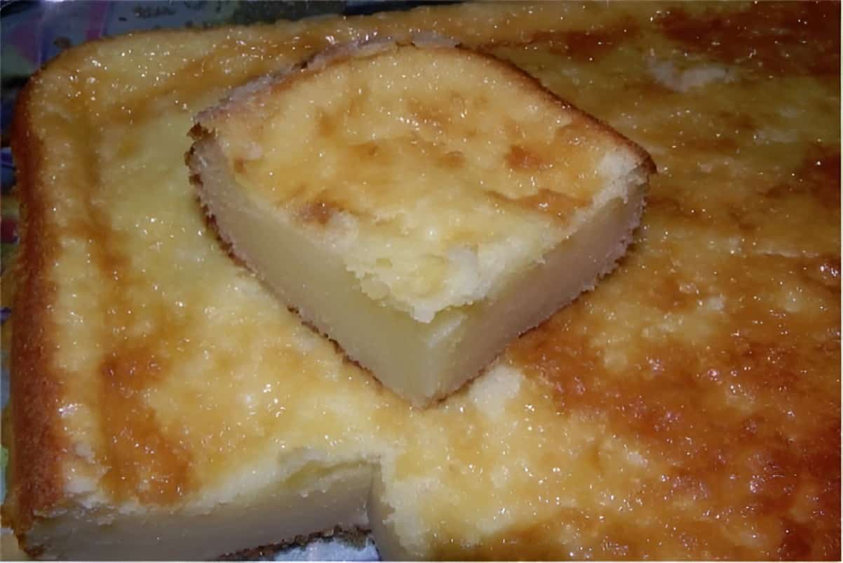 Bolo de queijo um bolo doce delicioso direto da fazenda para sua cozinha