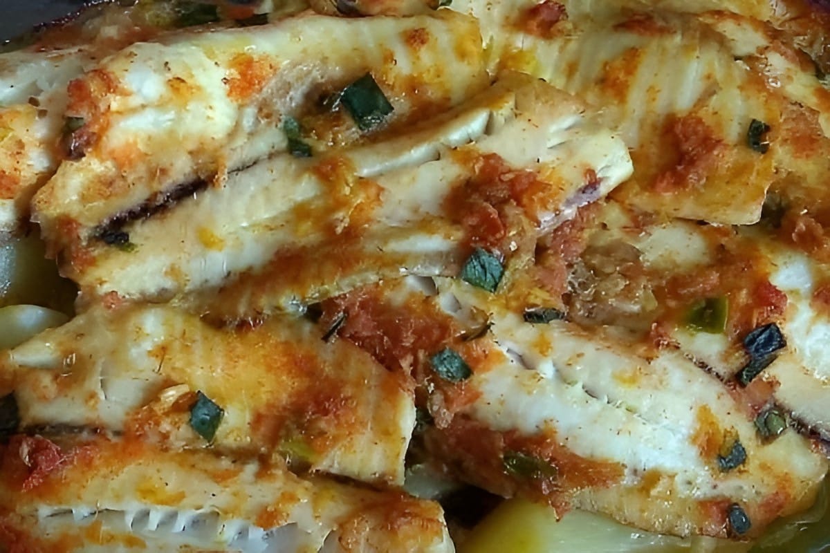 Filé de tilápia no forno leve e suculento um prato delicioso pra quem ama um peixinho assado