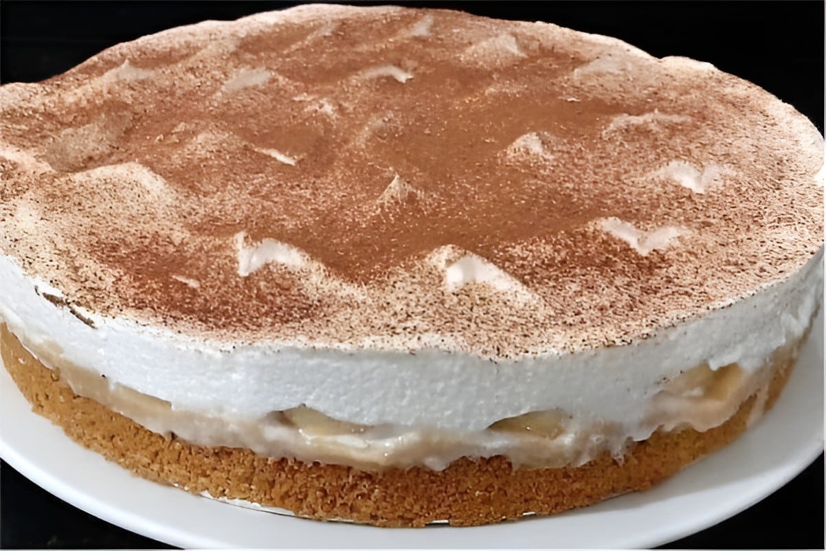 Torta banoffee simples e deliciosa a melhor sobremesa para o fim de semana