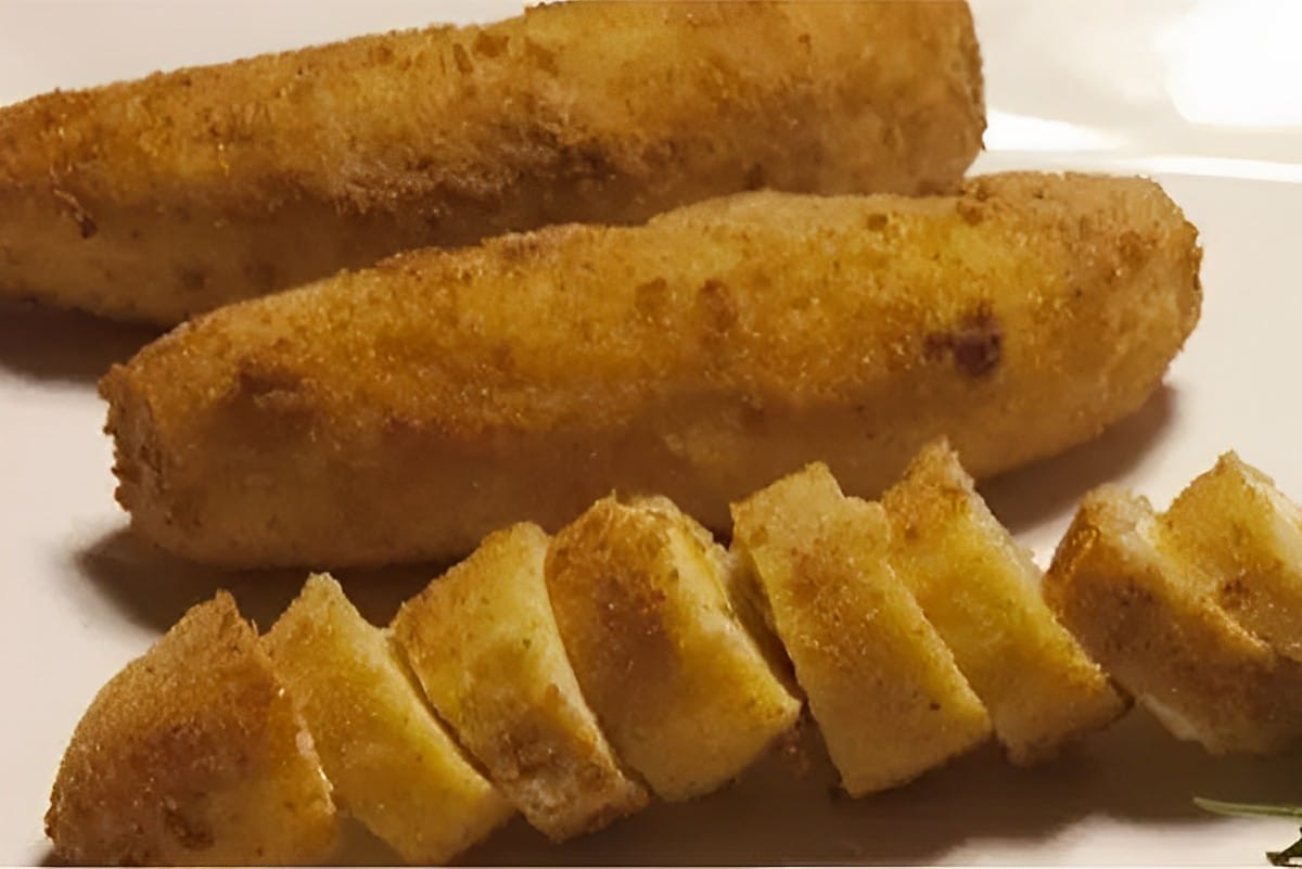 Banana à milanesa simples e fácil perfeita para sobremesa ou prato principal