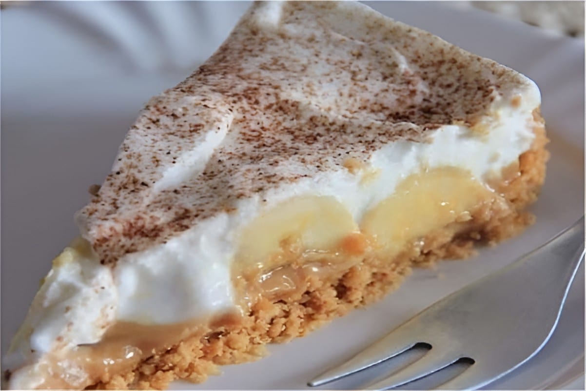 Essa é a torta mais comentada do momento banoffee torta de banana diferente e deliciosa