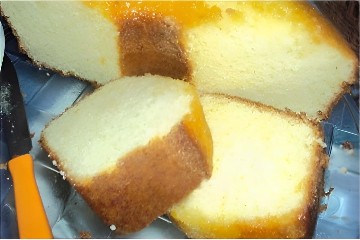 Bolo amanteigado com creme de leite na massa mais leve e saboroso você precisa conhecer