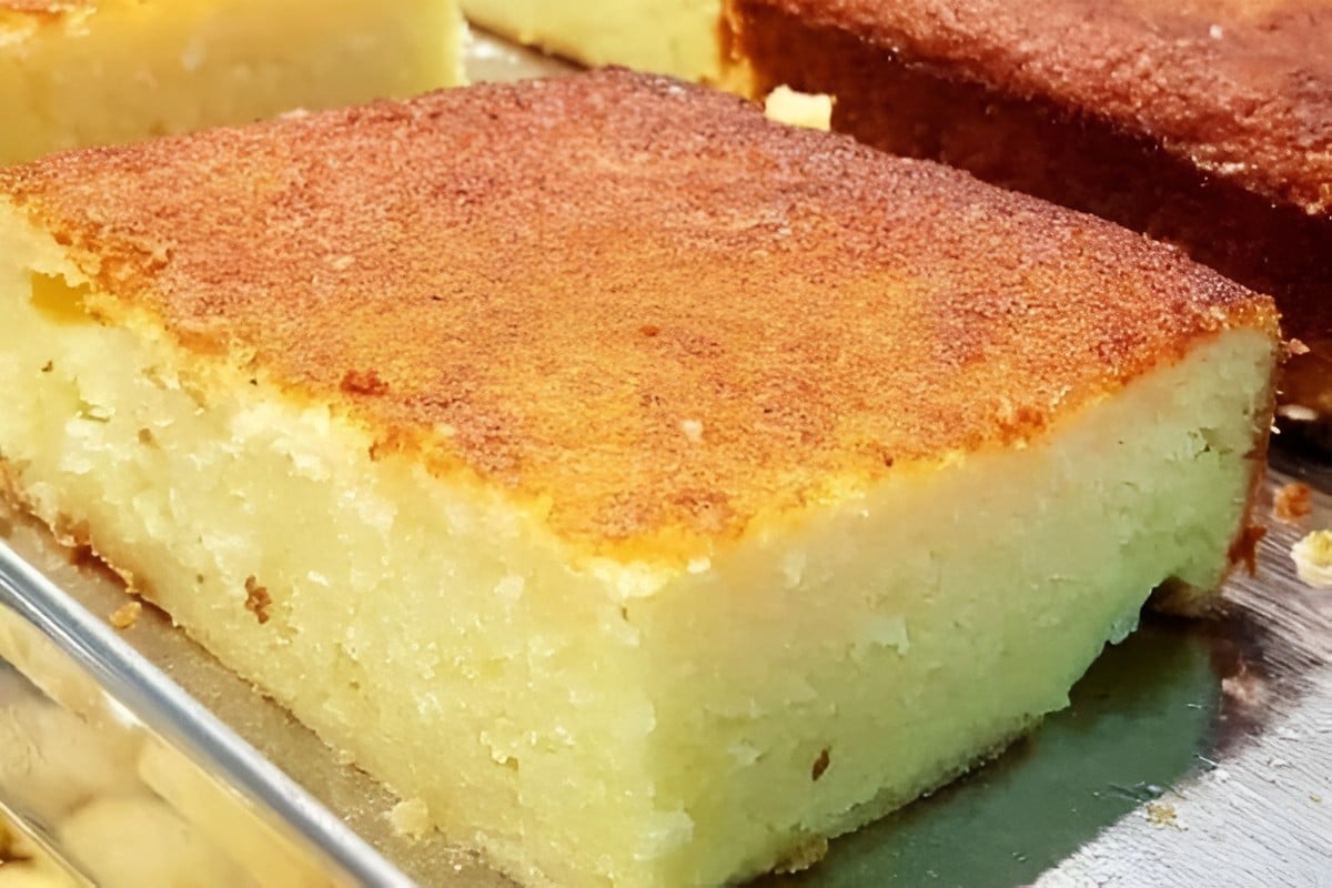 Bolo de macaxeira mandioca ou aipim da fazenda receita que aprendi com a vovó