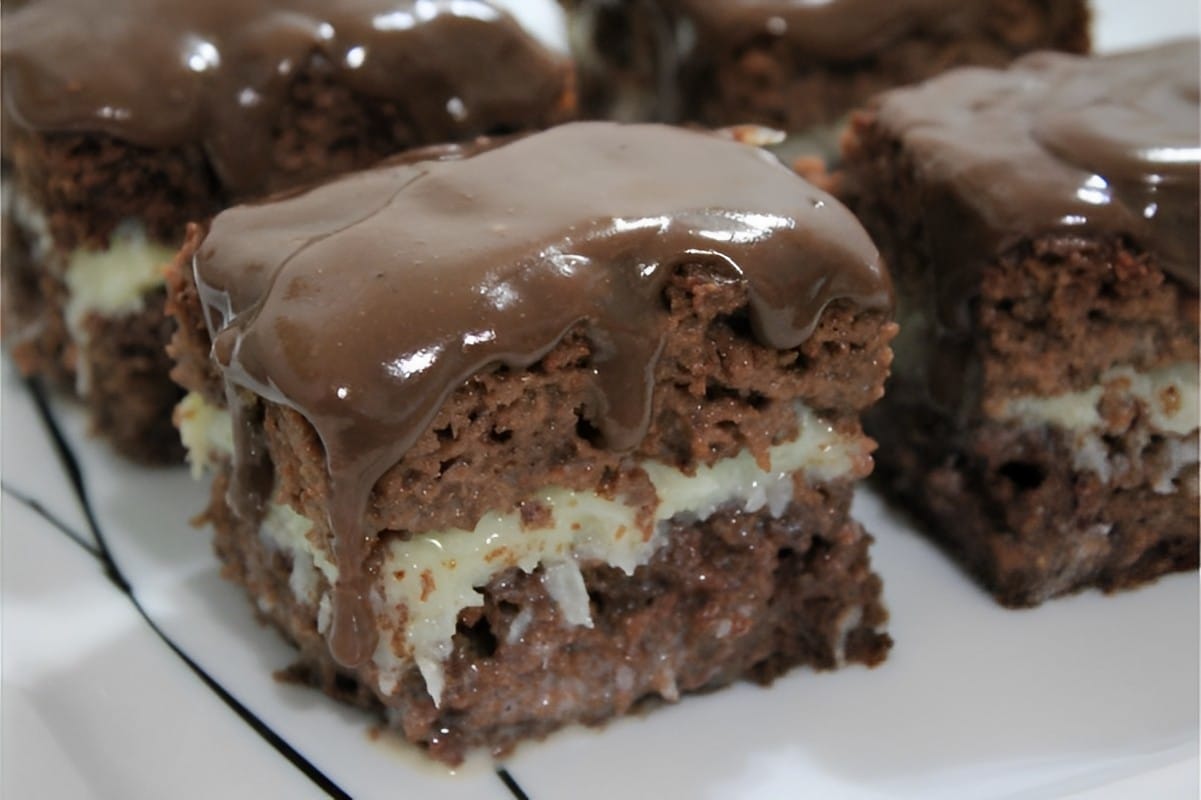 Bolo prestígio fácil um bolo de chocolate com coco delicioso que não pode faltar na sua festa