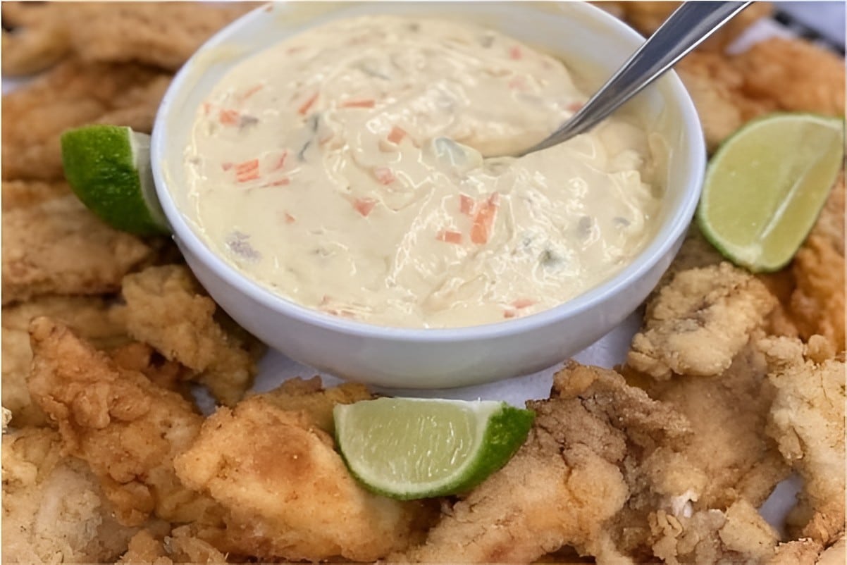 Isca de peixe com molho tártaro uma deliciosa comida de boteco para fazer na sua casa