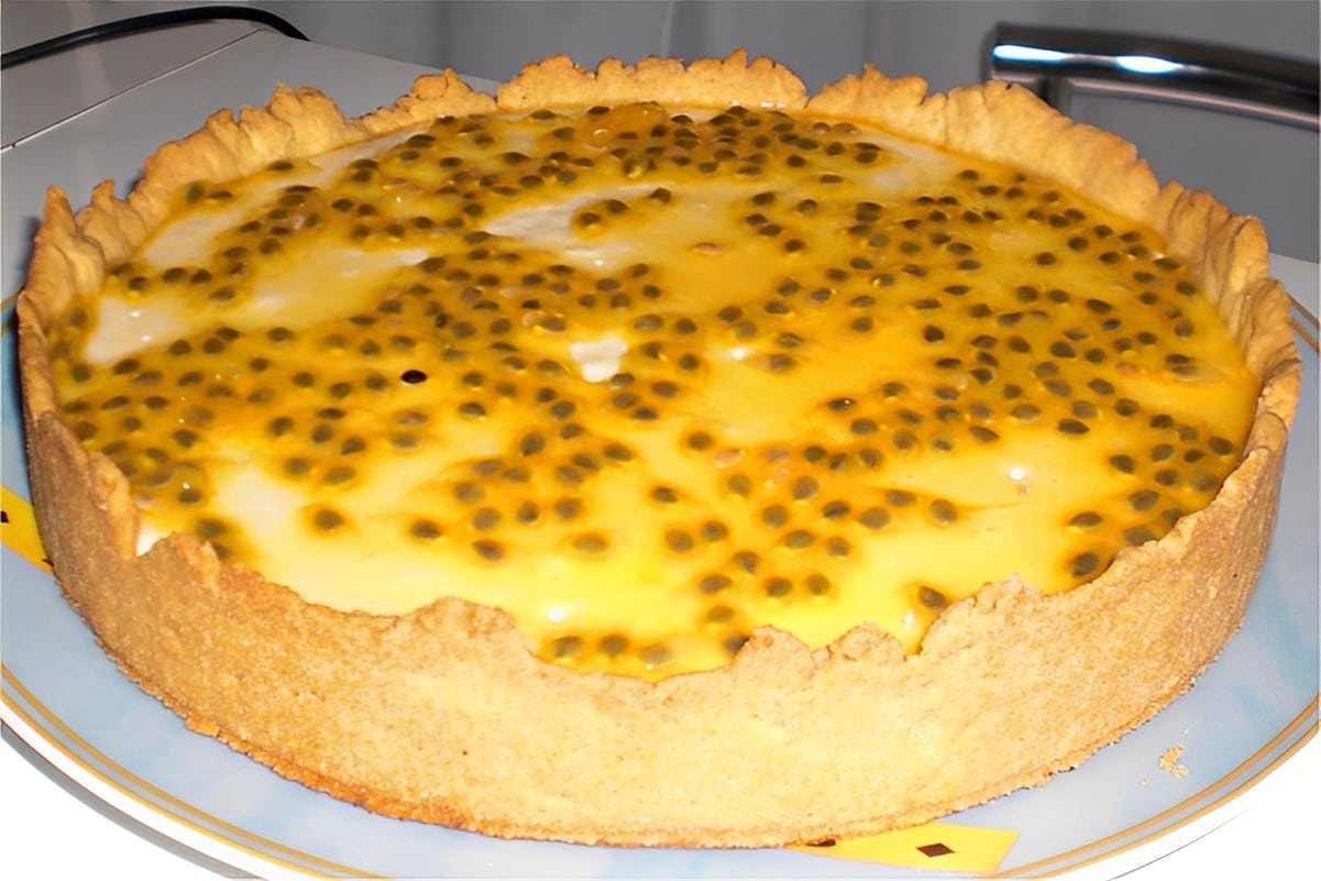 Torta mousse de maracujá pra fazer em 20 minutos igual de vitrine de confeitaria