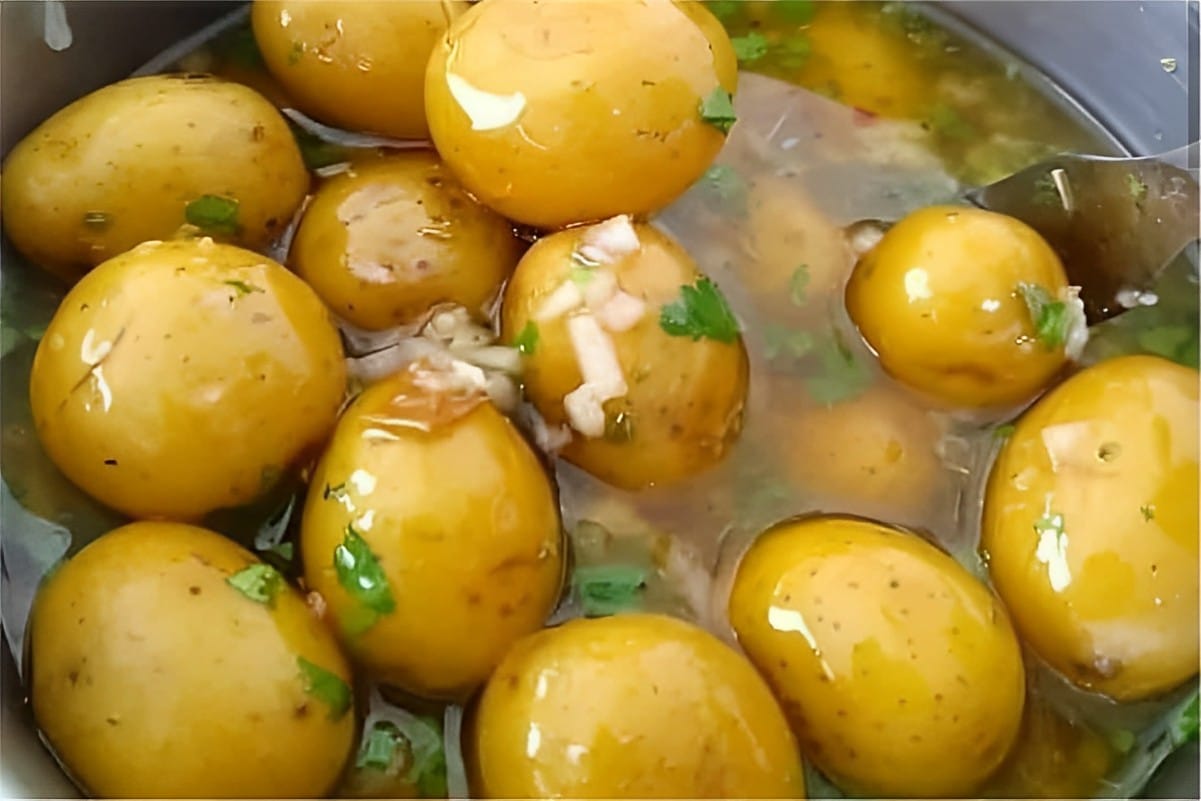Batata aperitivo uma entrada deliciosa para seu churrasco ou almoço de domingo