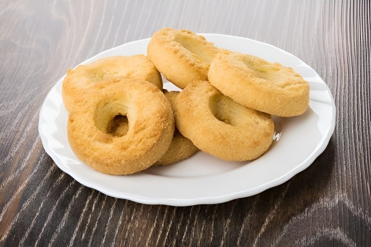 Rosquinha de creme de leite desmancha na boca leve e deliciosa