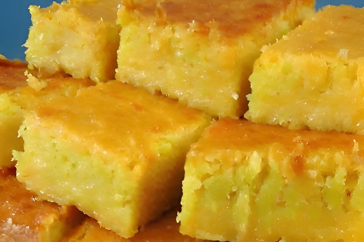 Bolo de milho caipira um sem fubá nem farinha igualzinho da fazenda