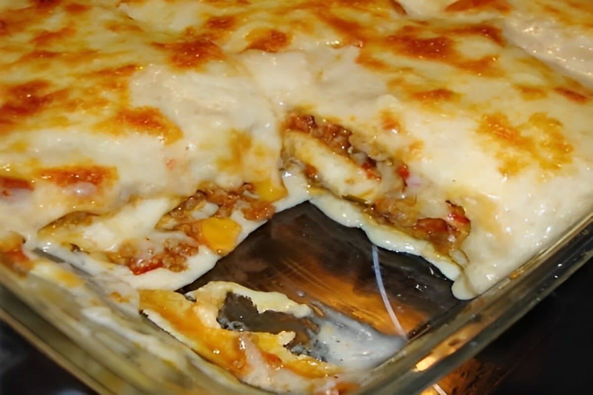 Lasanha com massa de panqueca leve e fácil de fazer todos vão amar a novidade