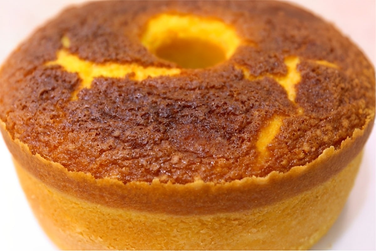 Bolo de milho com milho de lata feito no liquidificador uma delícia