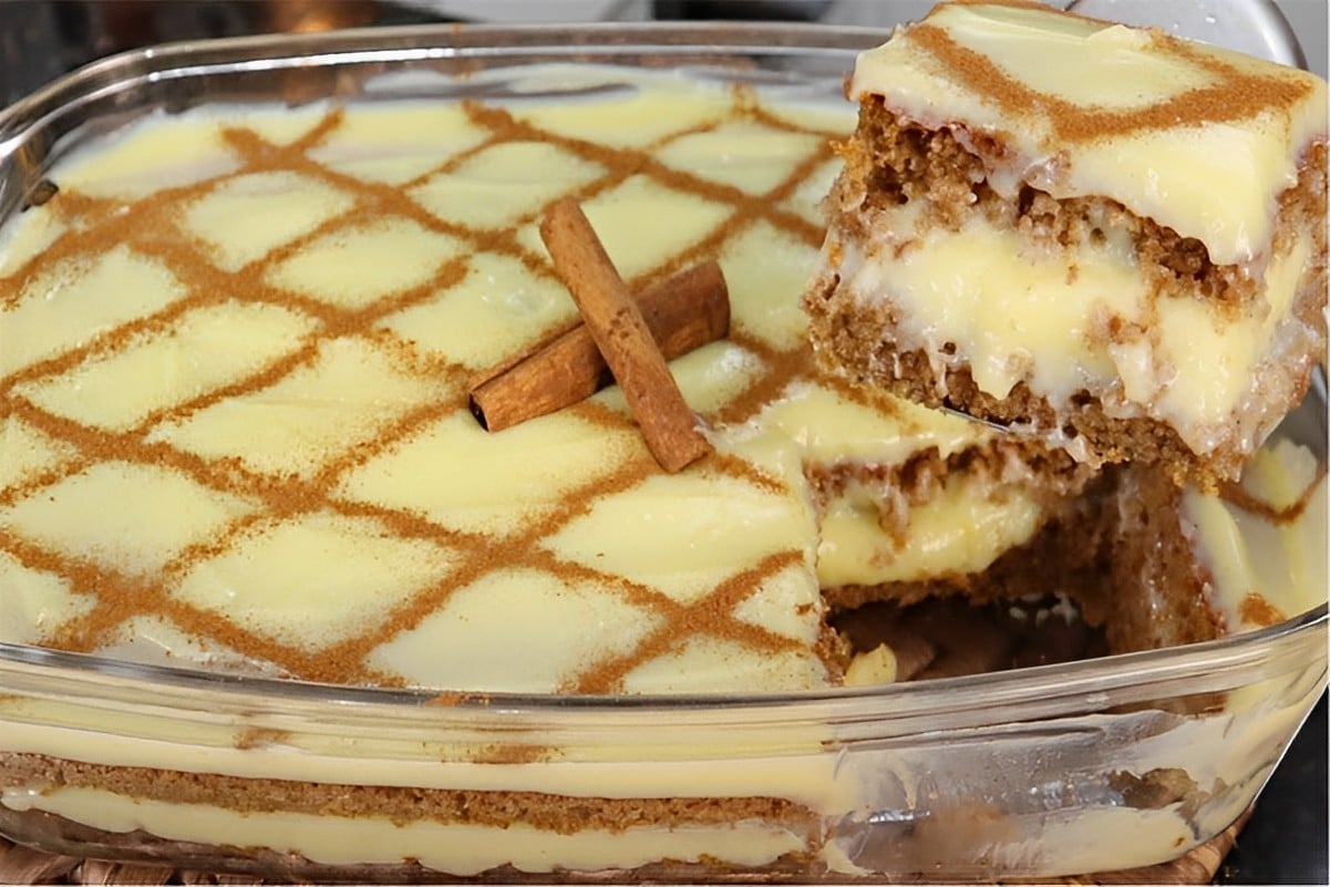 Bolo indiano bem recheado com sabor marcante uma delícia para toda família