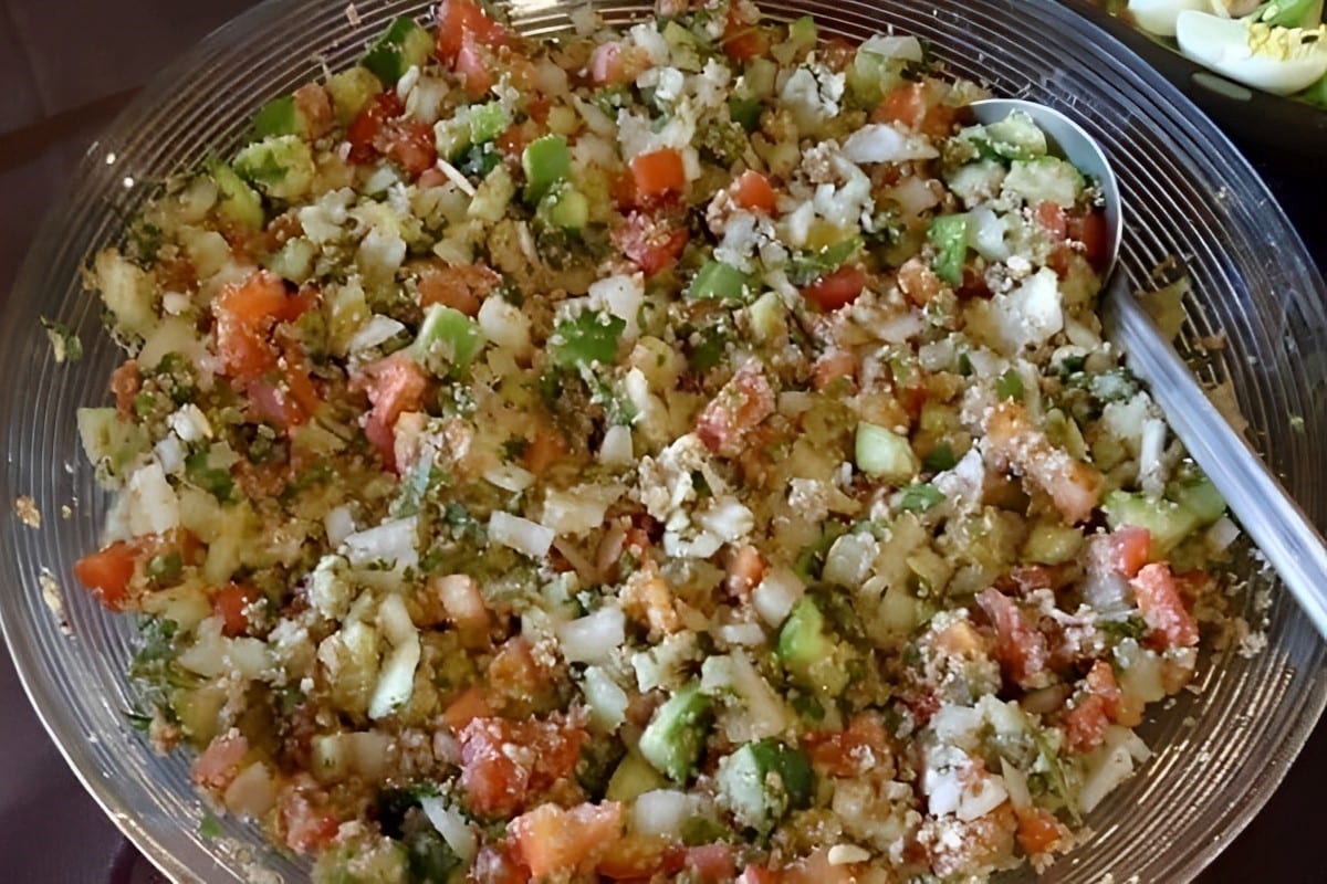 Tabule fácil e delicioso receita de restaurante árabe pra fazer na sua casa