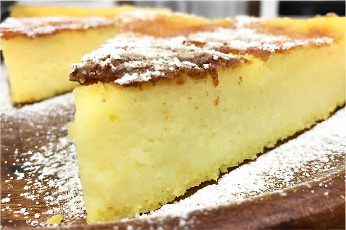 Bolo mole de fubá um bolo cremoso que parece um pudim e que fica uma delícia