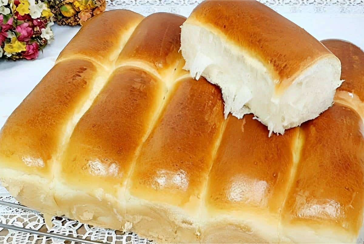 Pão caseirinho fácil um pãozinho perfeito para o seu café da manhã ou lanche da tarde