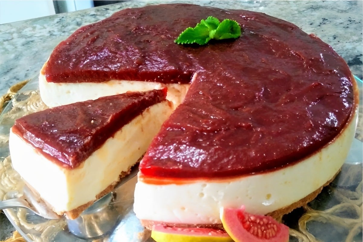 Torta Romeu e Julieta a melhor combinação de sabores em uma torta que não vai ao forno