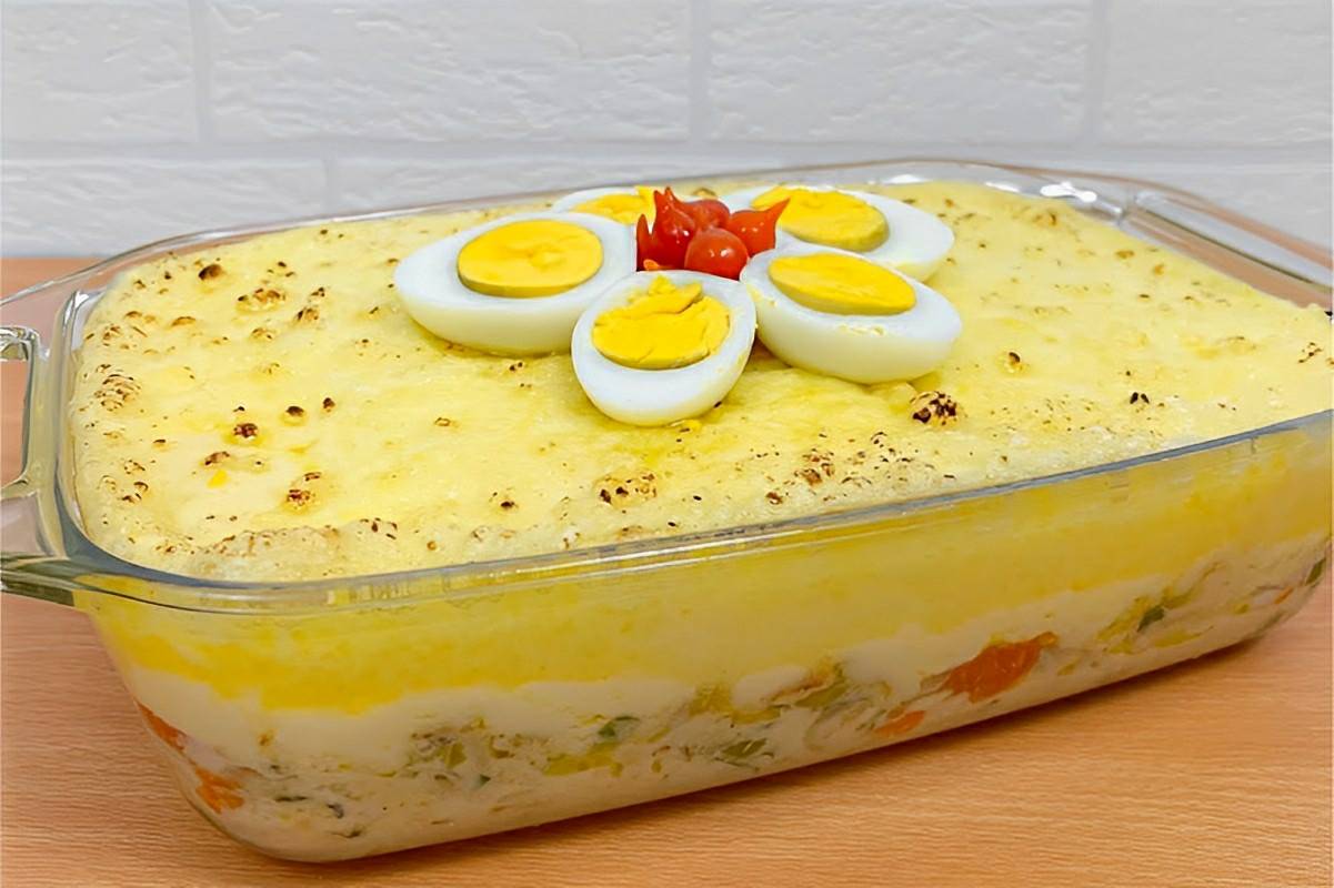 Bacalhau cremoso um prato perfeito para sua ceia ou almoço do dia 25