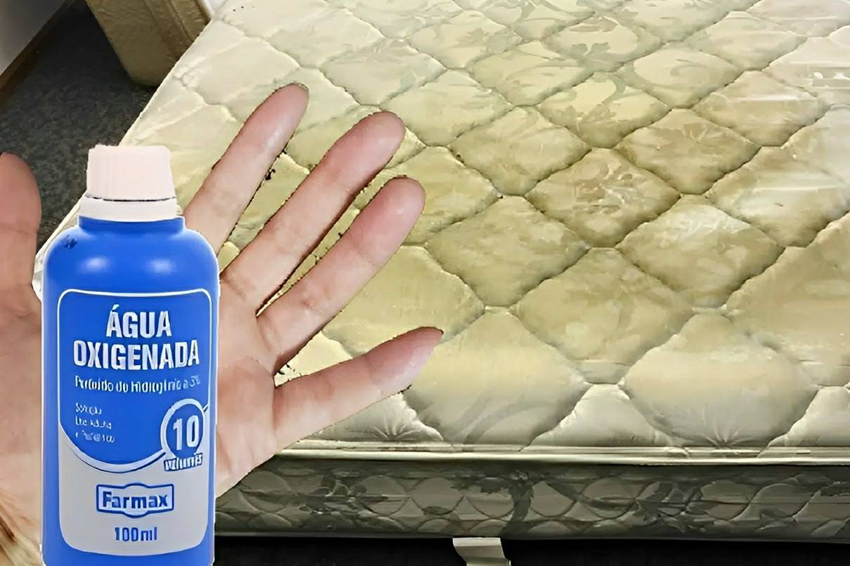 Misturinha caseira para limpar colchão com um ingrediente secreto que você tem na gaveta