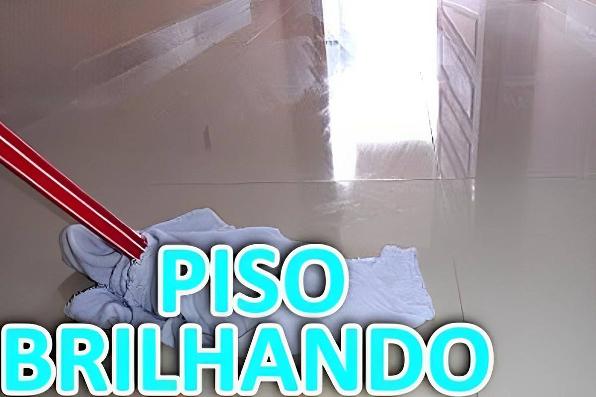 Misturinha mágica para limpar porcelanato e deixar o piso da sua casa brilhando