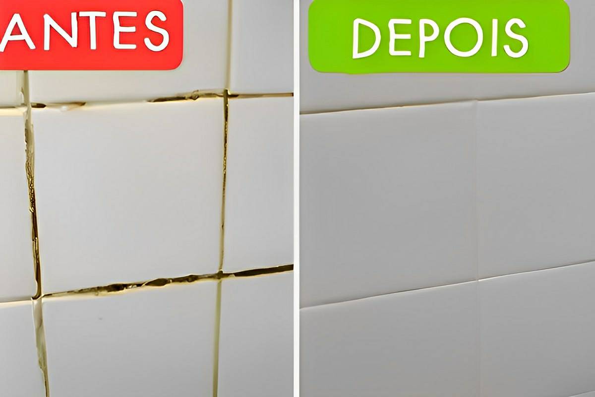 Misturinha para limpar rejuntes encardidos de azulejos e pisos com produtos do seu armário