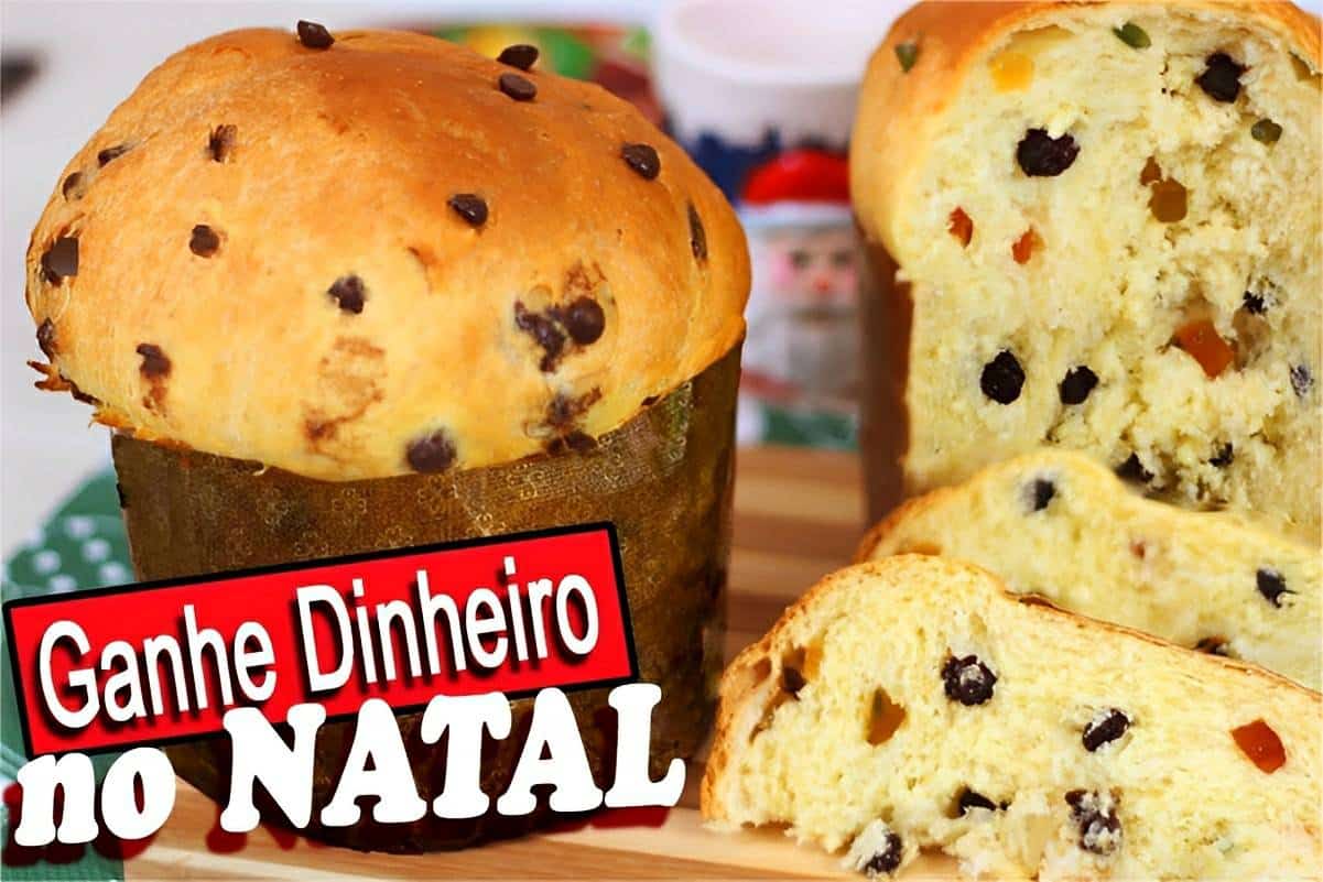 Panetone caseiro essa receita rende muito e é bem econômica perfeita pra quem quer vender